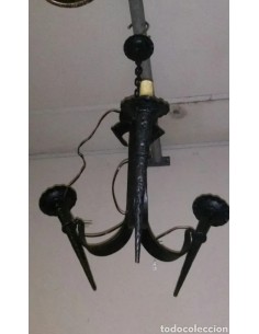 Lámpara de forja, tres... 2