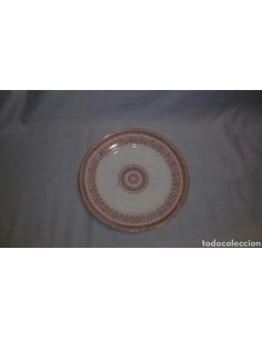 Plato postre color rosa La...