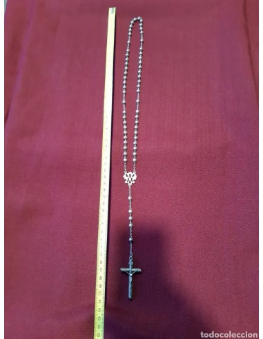 Rosario de plata 34,7 gr.