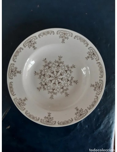 Plato hondo 24 cm diámetro. G V SEGOVIA