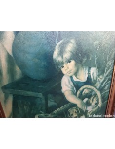 Antiguo cuadro tablex... 2