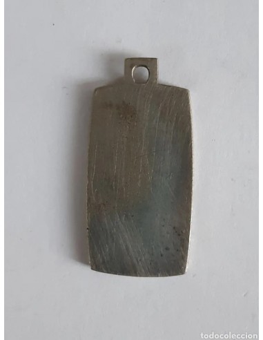 Medalla rectangular 25 x 13 mm con...