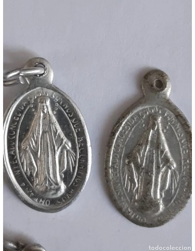 Lote 6 medallas religiosas