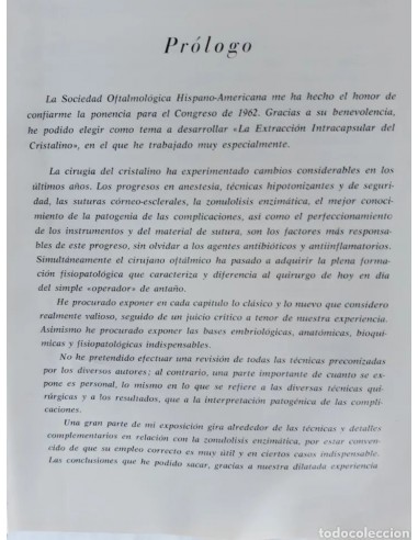 EXTRACCION INTRACAPSULAR DEL...