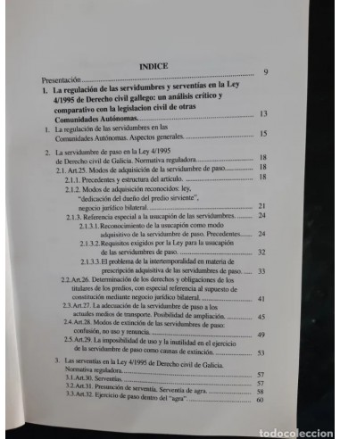 SERVIDUMBRES Y SERVENTIAS. Estudios...