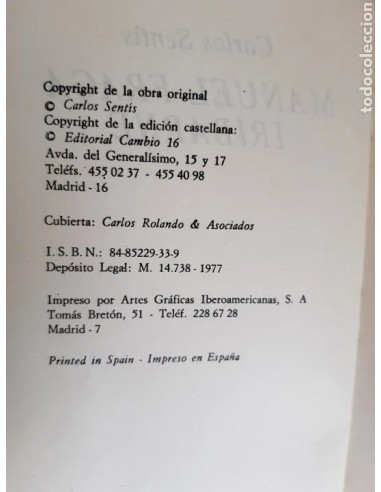 MANUEL FRAGA IRIBARNE, perfil humano...