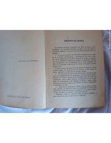 ANTOLOGIA LITERARIA I, textos E.P.