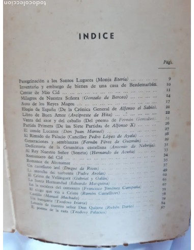 ANTOLOGIA LITERARIA I, textos E.P.