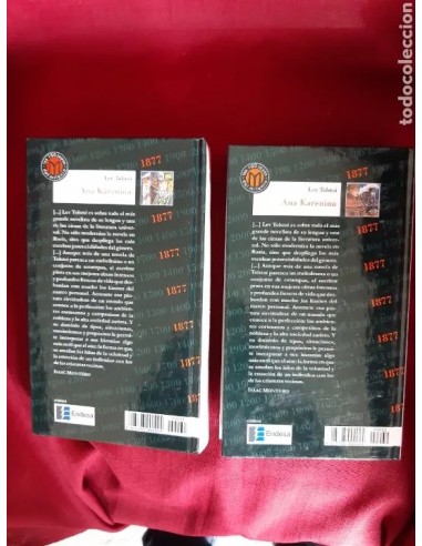 ANA KARENINA de LEV TOLSTOI, volumen...