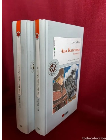 ANA KARENINA de LEV TOLSTOI, volumen...