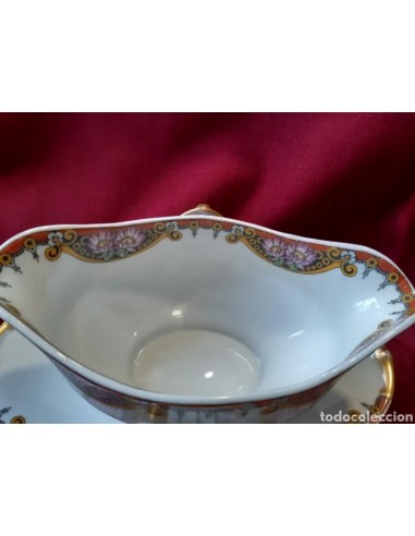 SALSERA LIMOGES con portasalsera,...