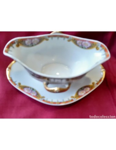 SALSERA LIMOGES con portasalsera,...