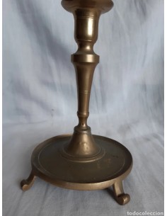 Candelero bronce, siglo...