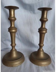 PAREJA CANDELEROS ANTIGUOS,...