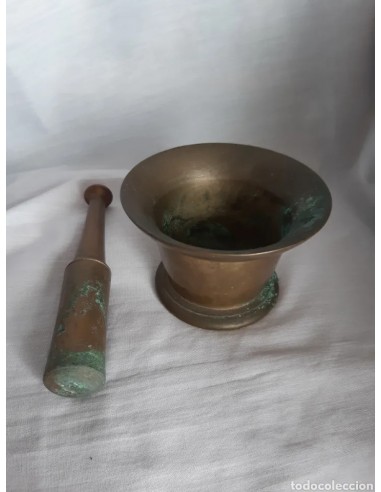 Antiguo mortero, almirez, en bronce,...