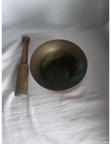 Antiguo mortero, almirez, en bronce,...