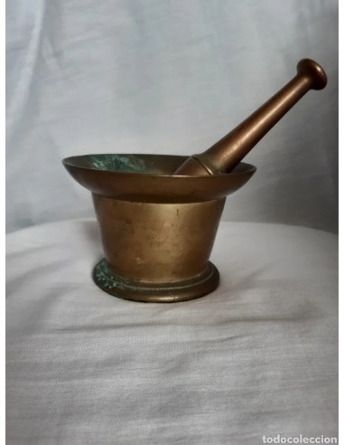 Antiguo mortero, almirez, en bronce,...