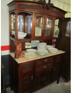 Cristalera de caoba venezolana