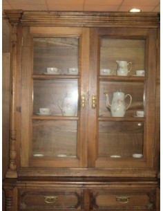 Cristalera de castaño y nogal 2