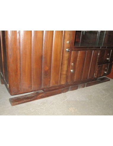 Aparador art decó de castaño
