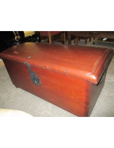 Arca en madera de caoba