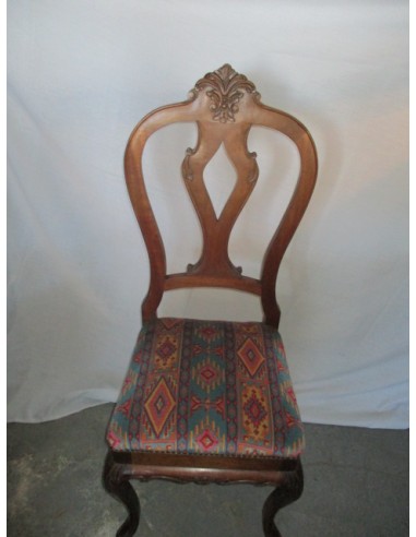 Silla de caoba